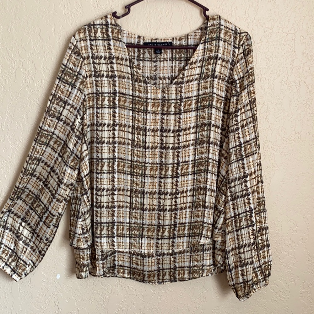 Zac & Rachel printed blouse size M